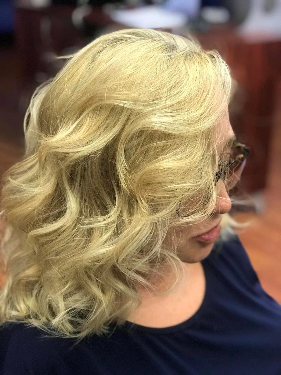 Balayage biondo luminoso realizzato da Maura Parrucchieria